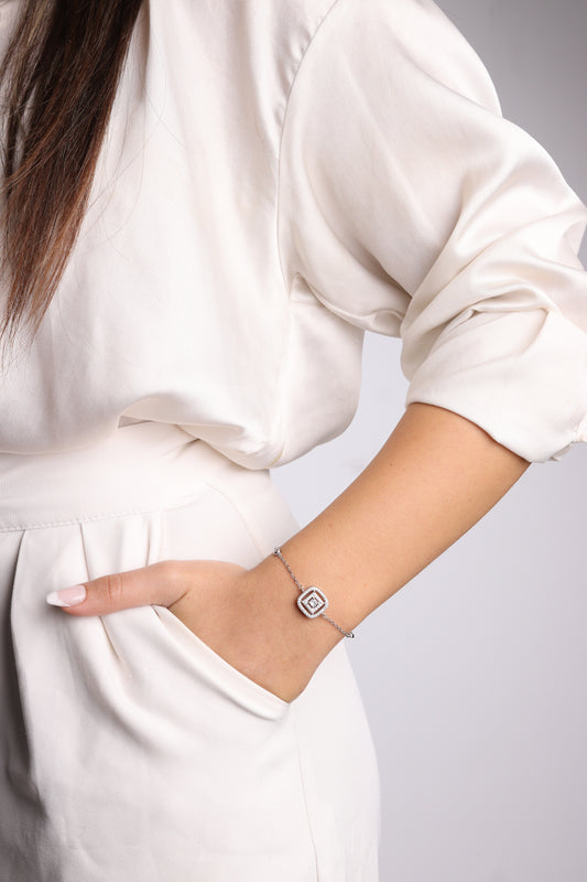 Bracelet Zeenah Carré Majestueux