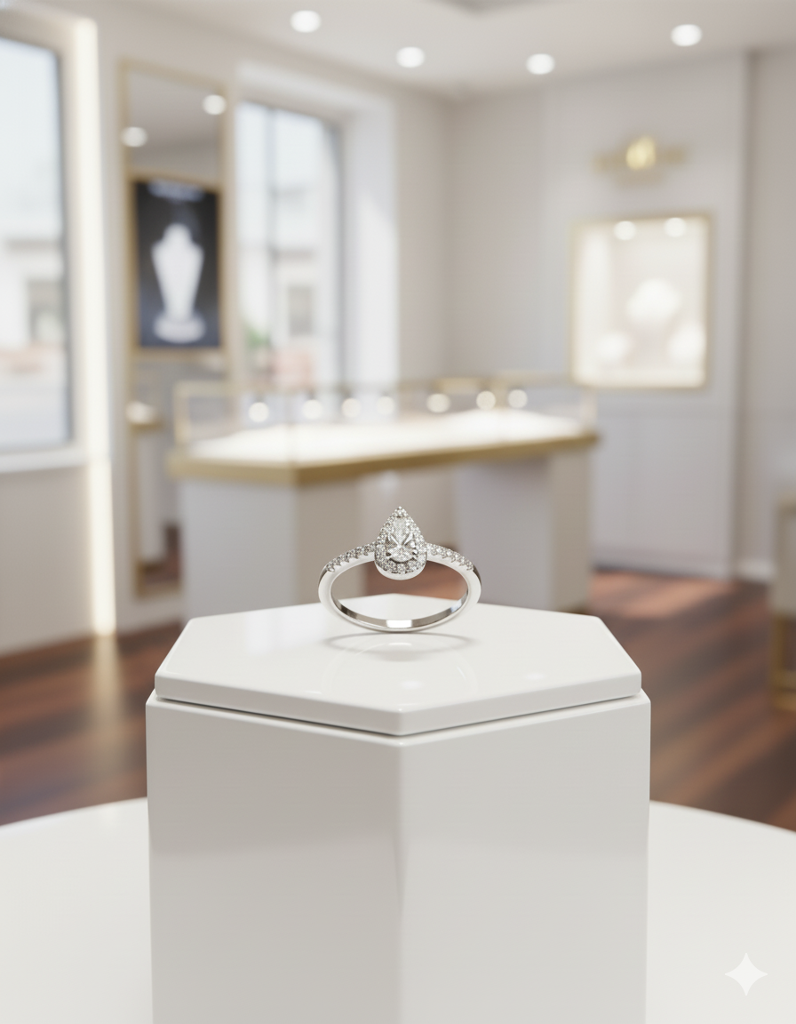 Bague Zeenah Larmes d’Éclat