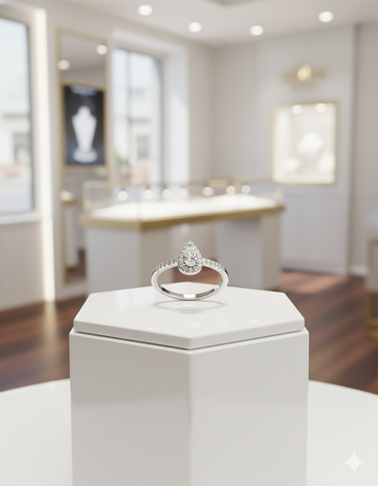 Bague Zeenah Larmes d’Éclat