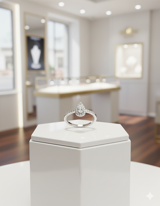 Bague Zeenah Larmes d’Éclat