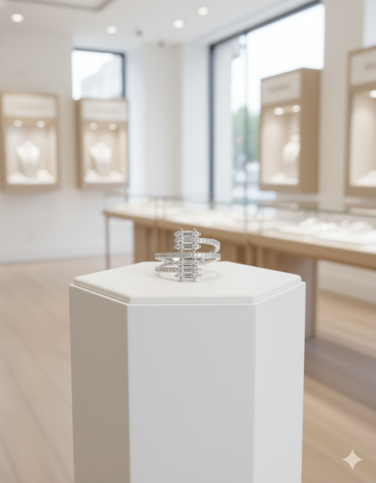 Bague Zeenah Éclat Jumelle