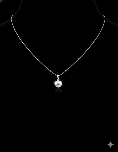 Collier zeenah – Pierre blanche