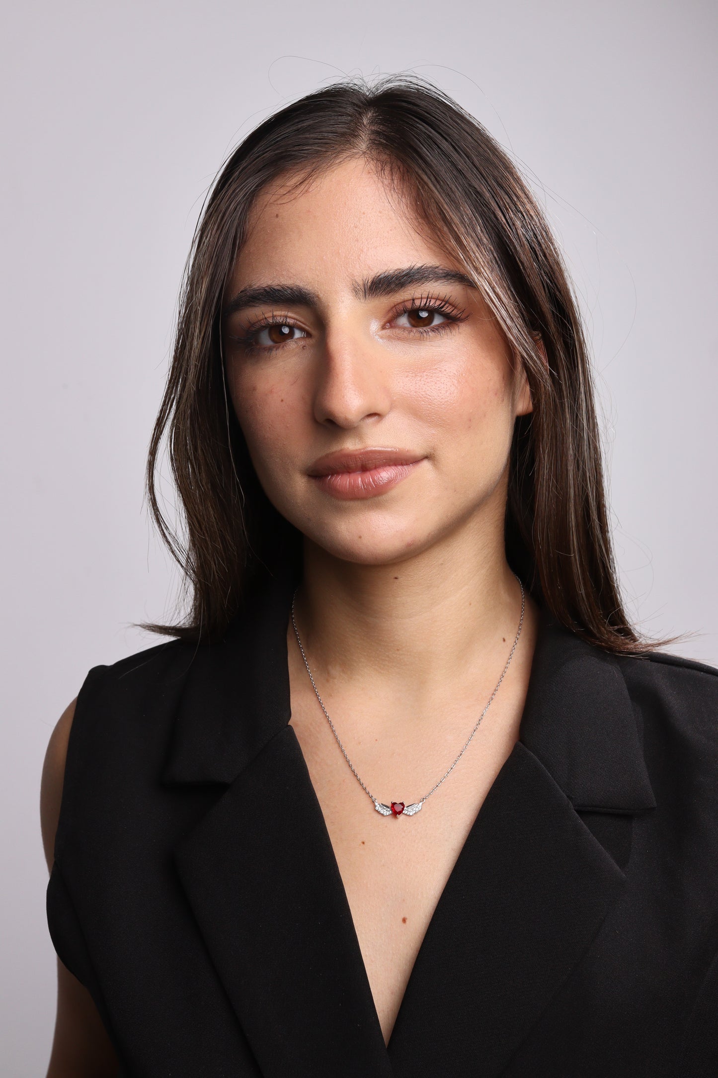 Collier Zeenah “Cœur Ailé d’Éternité”