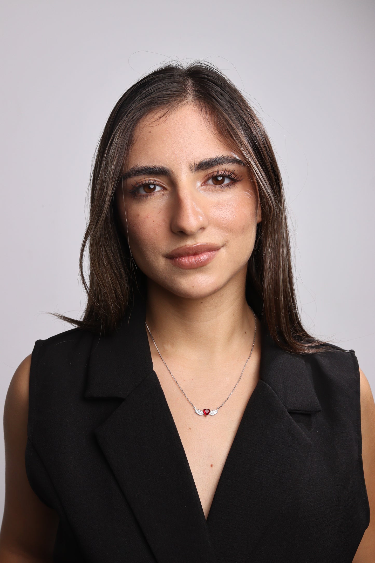 Collier Zeenah “Cœur Ailé d’Éternité”