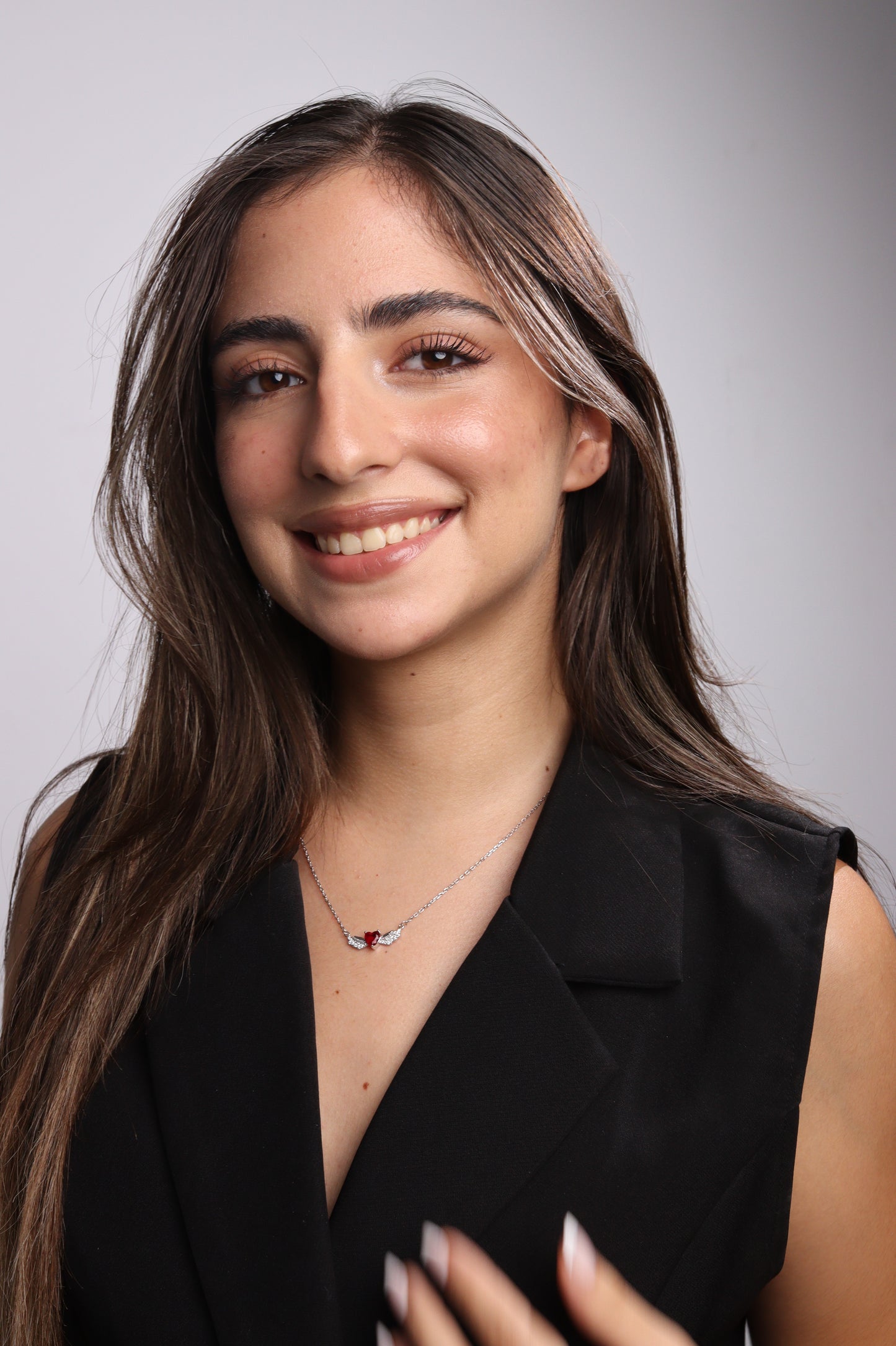 Collier Zeenah “Cœur Ailé d’Éternité”