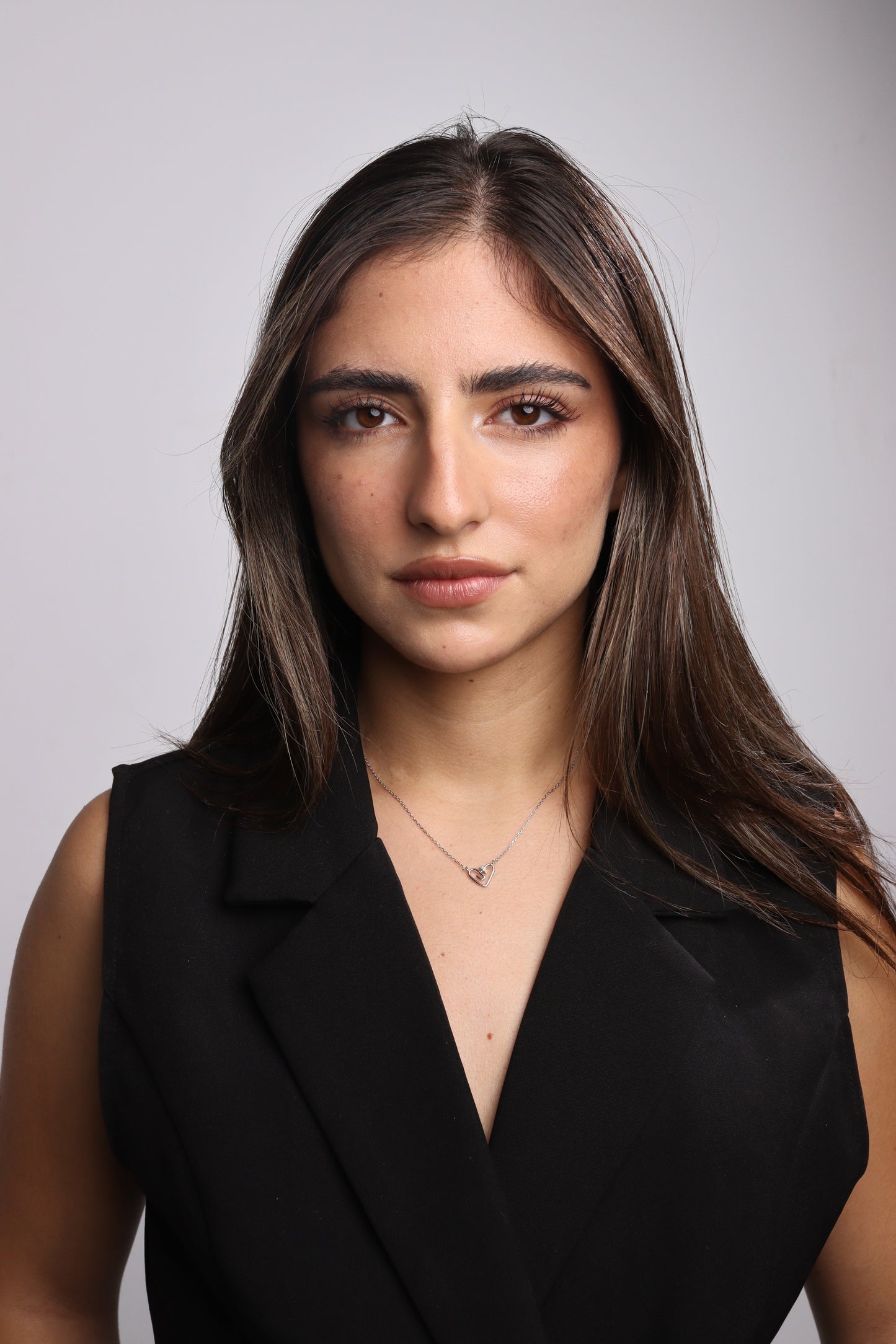 Collier Zeenah Cœur d’Argent Pur