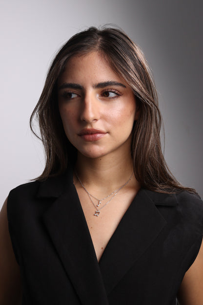 Collier Zeenah Mélodie Argentée