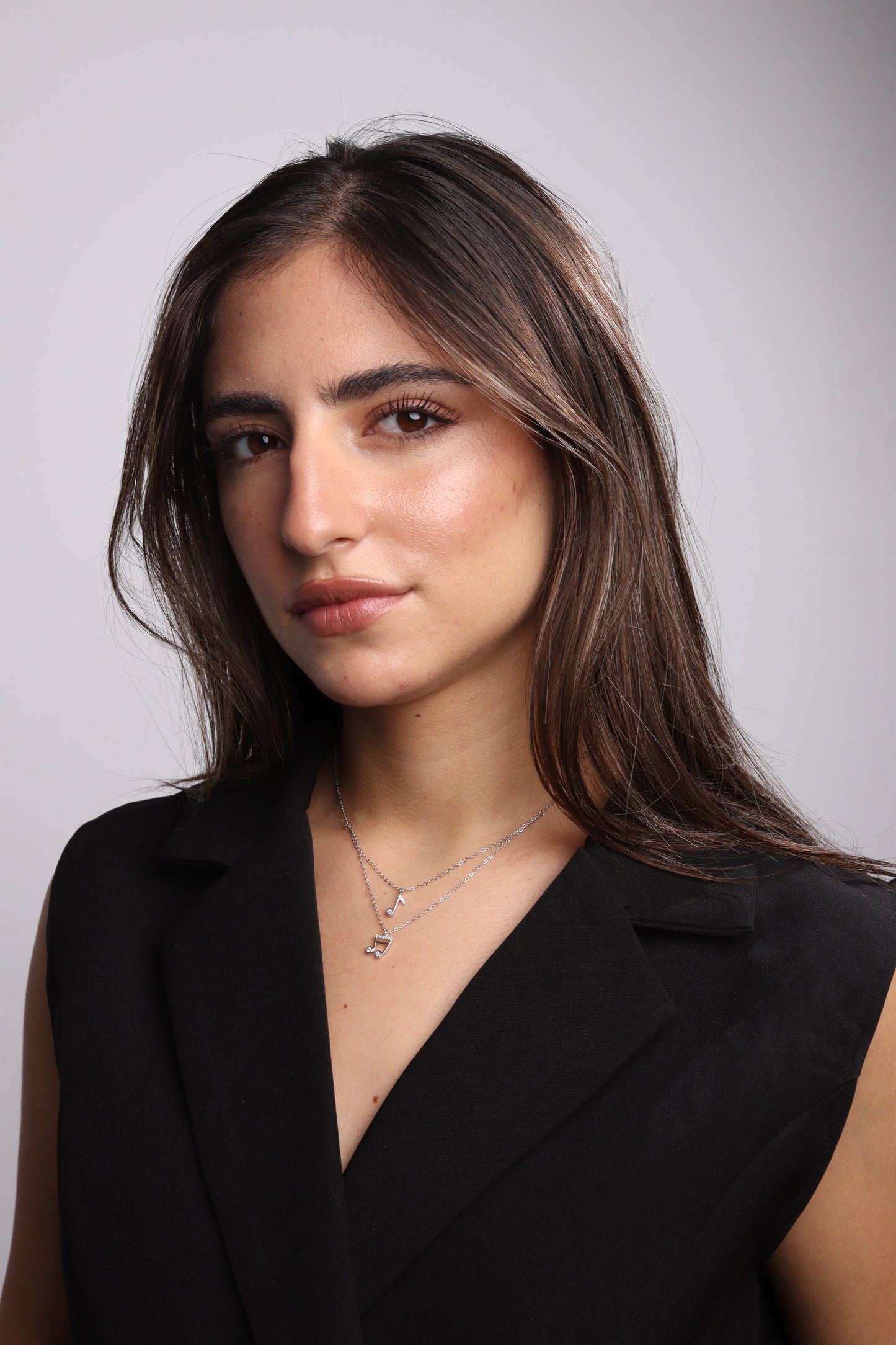 Collier Zeenah Mélodie Argentée