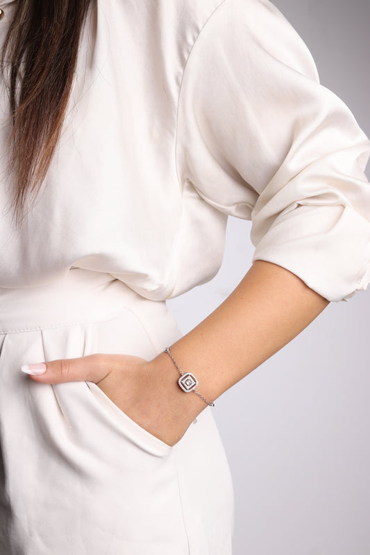 Bracelet Zeenah Carré Majestueux