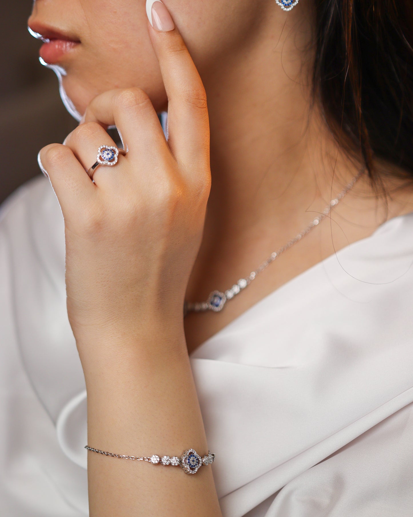 Ensemble Zeenah Étoile Bleue