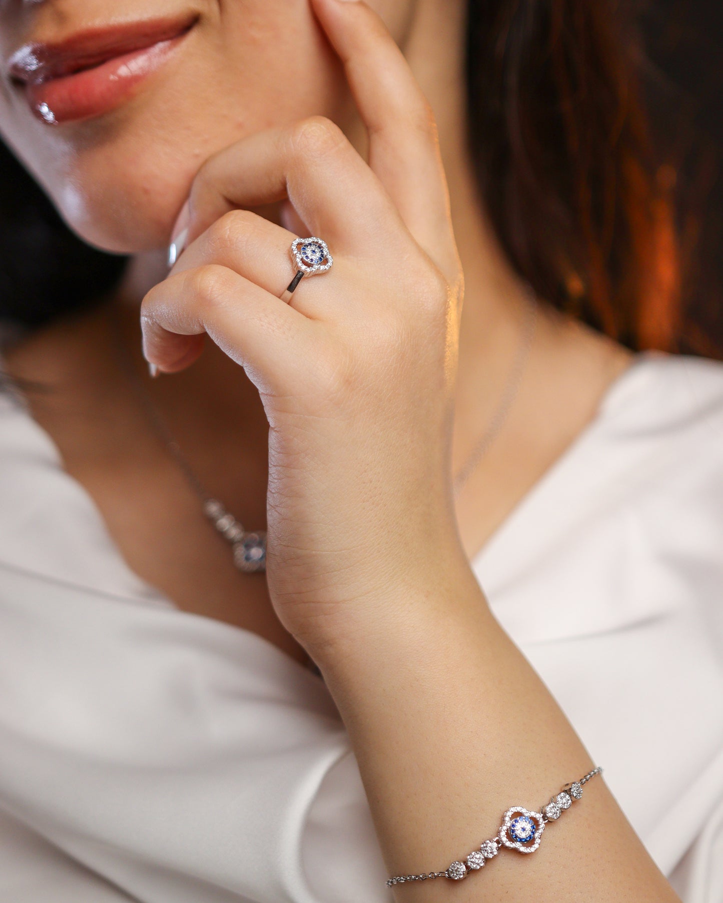 Ensemble Zeenah Étoile Bleue