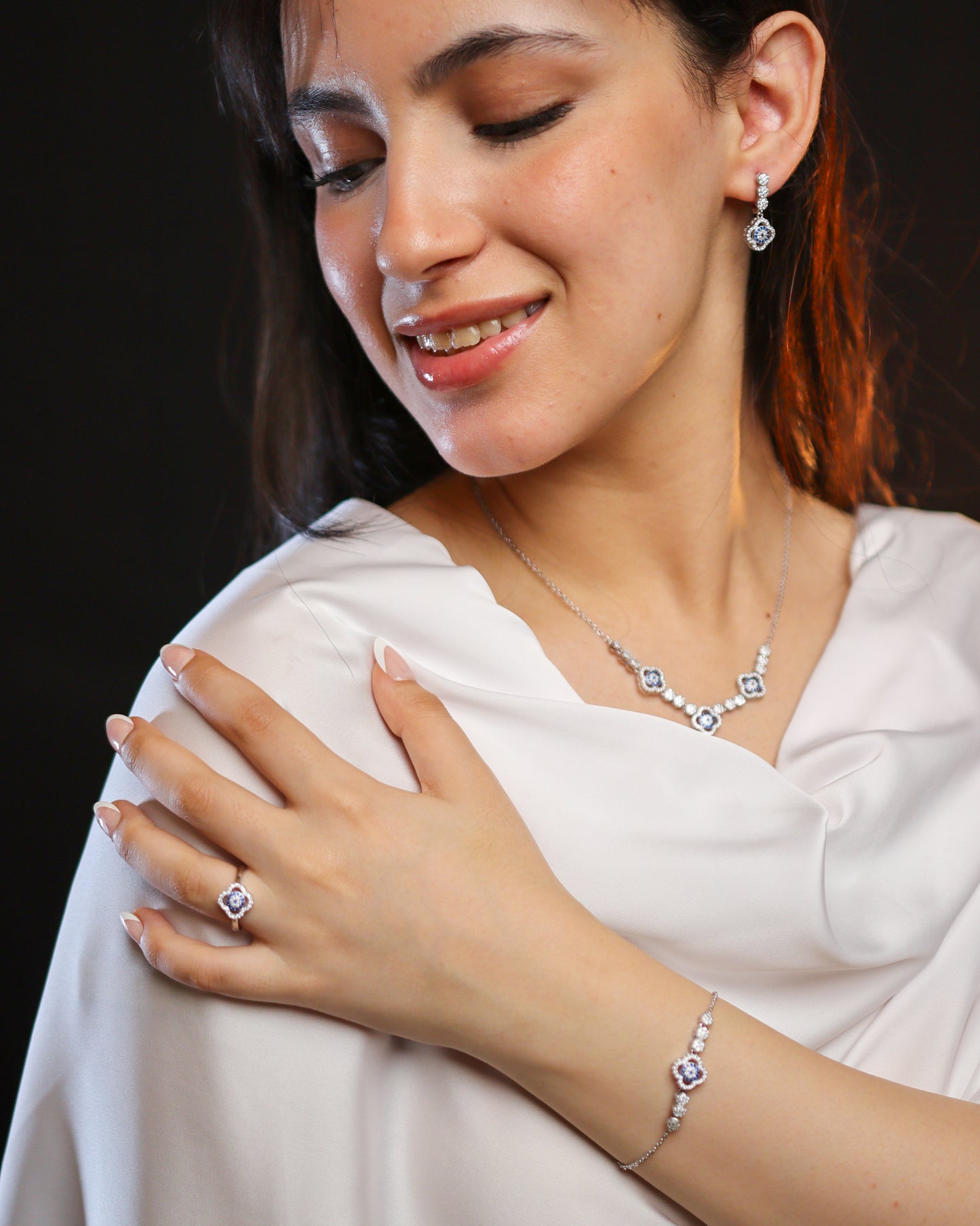 Ensemble Zeenah Étoile Bleue