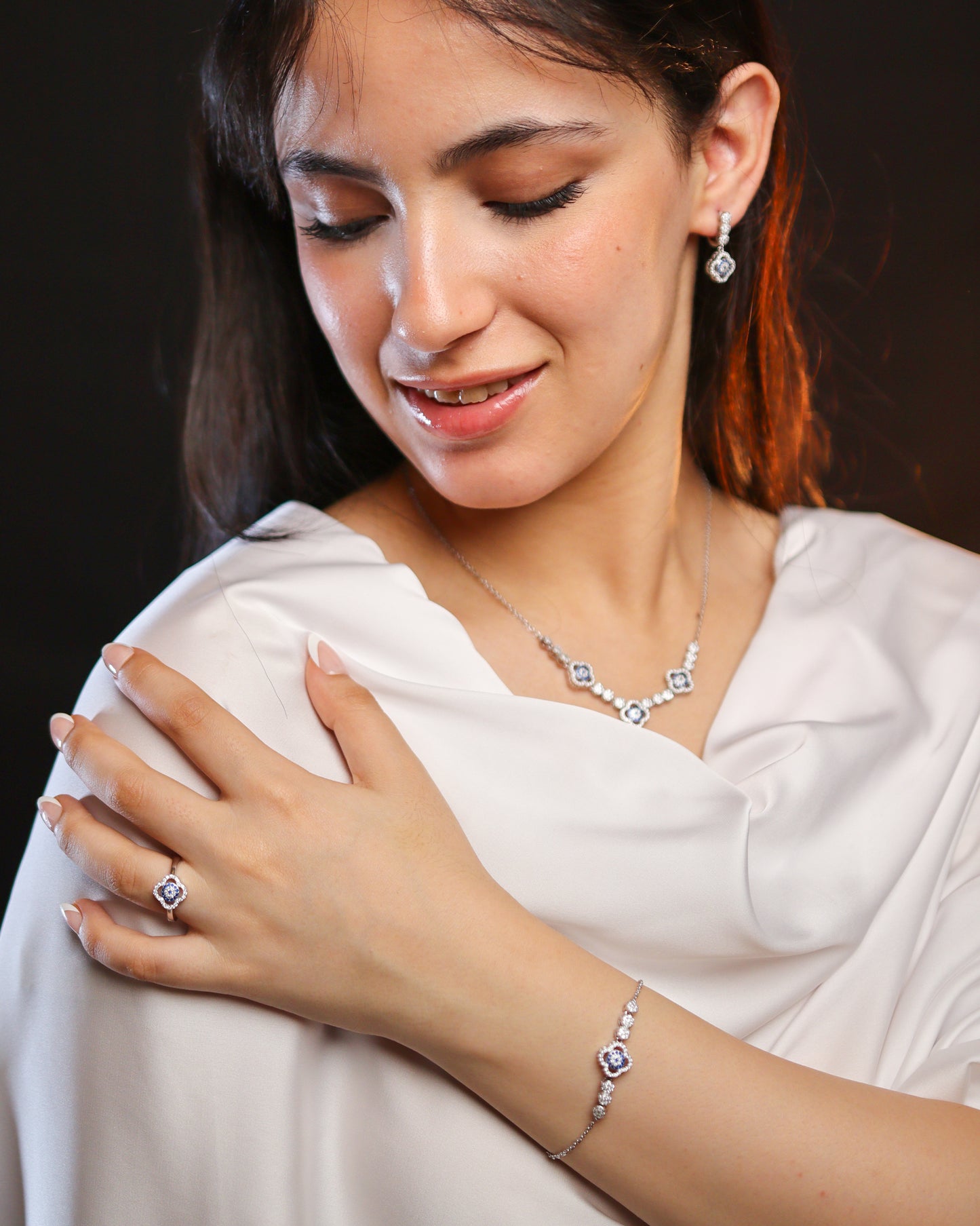 Ensemble Zeenah Étoile Bleue