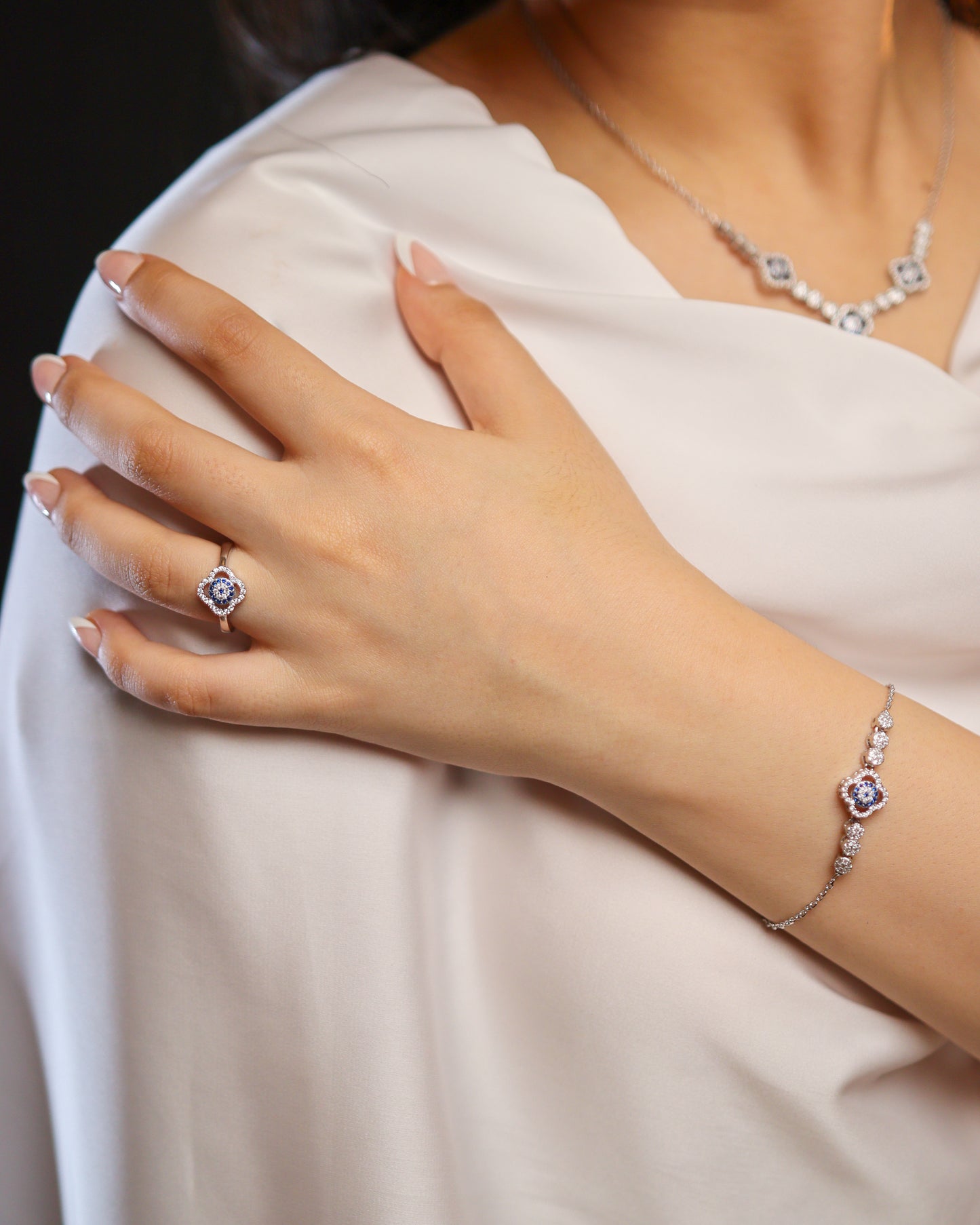 Ensemble Zeenah Étoile Bleue