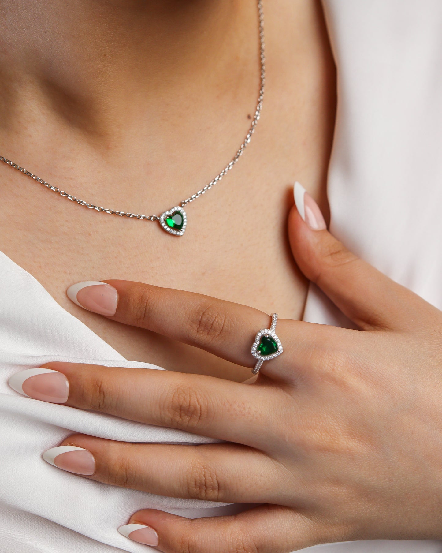 Ensemble Zeenah Cœur d’Émeraude