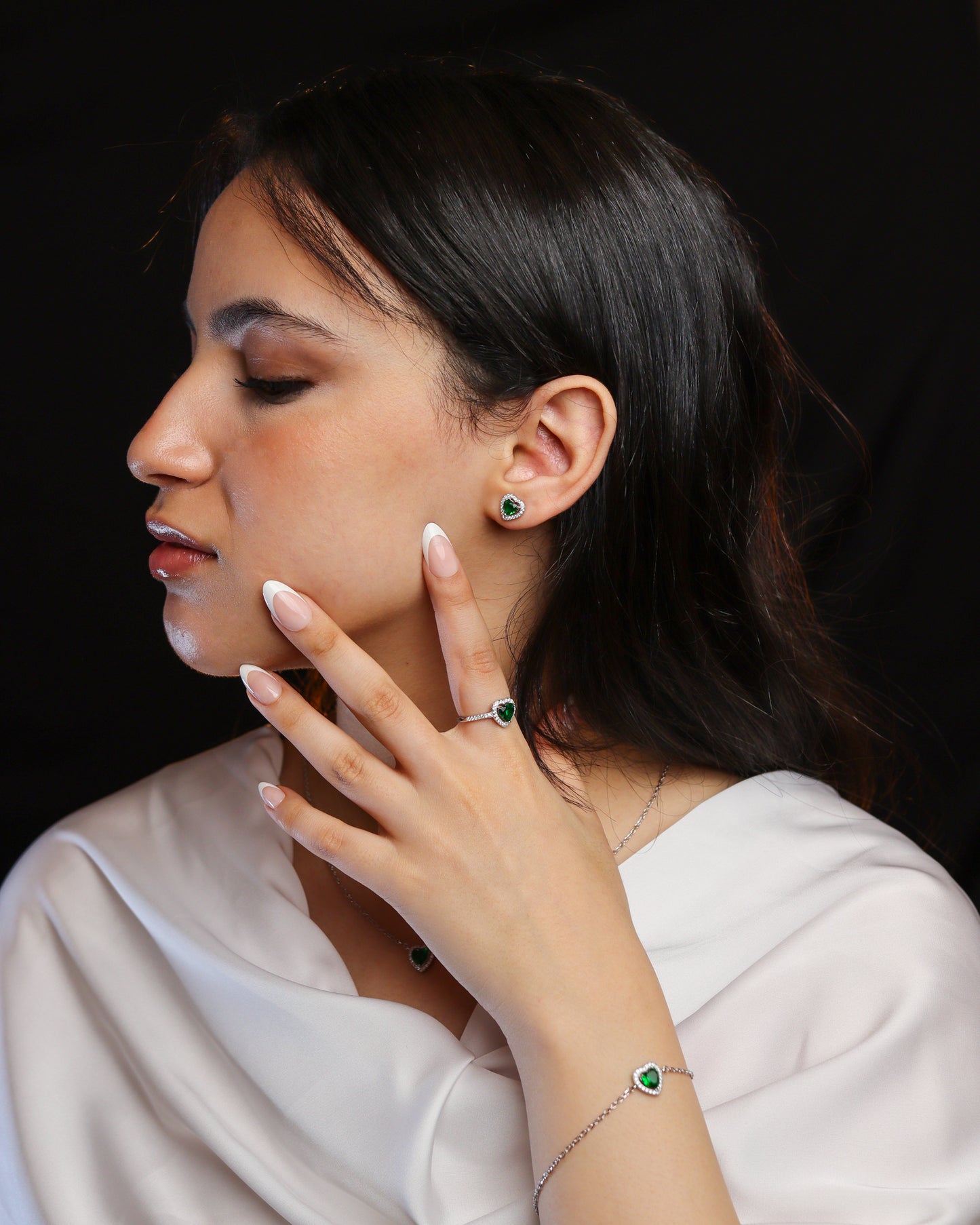 Ensemble Zeenah Cœur d’Émeraude