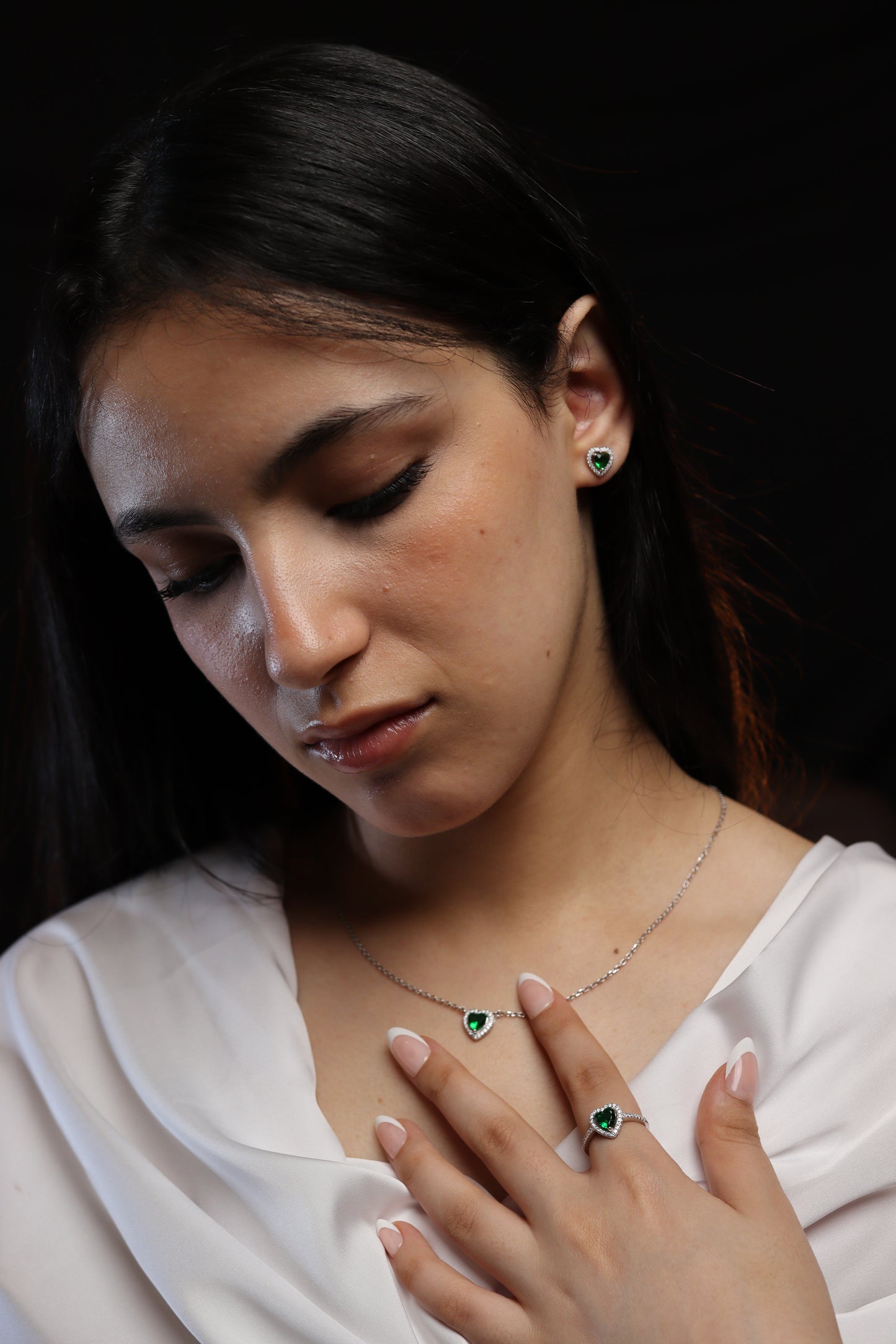 Ensemble Zeenah Cœur d’Émeraude