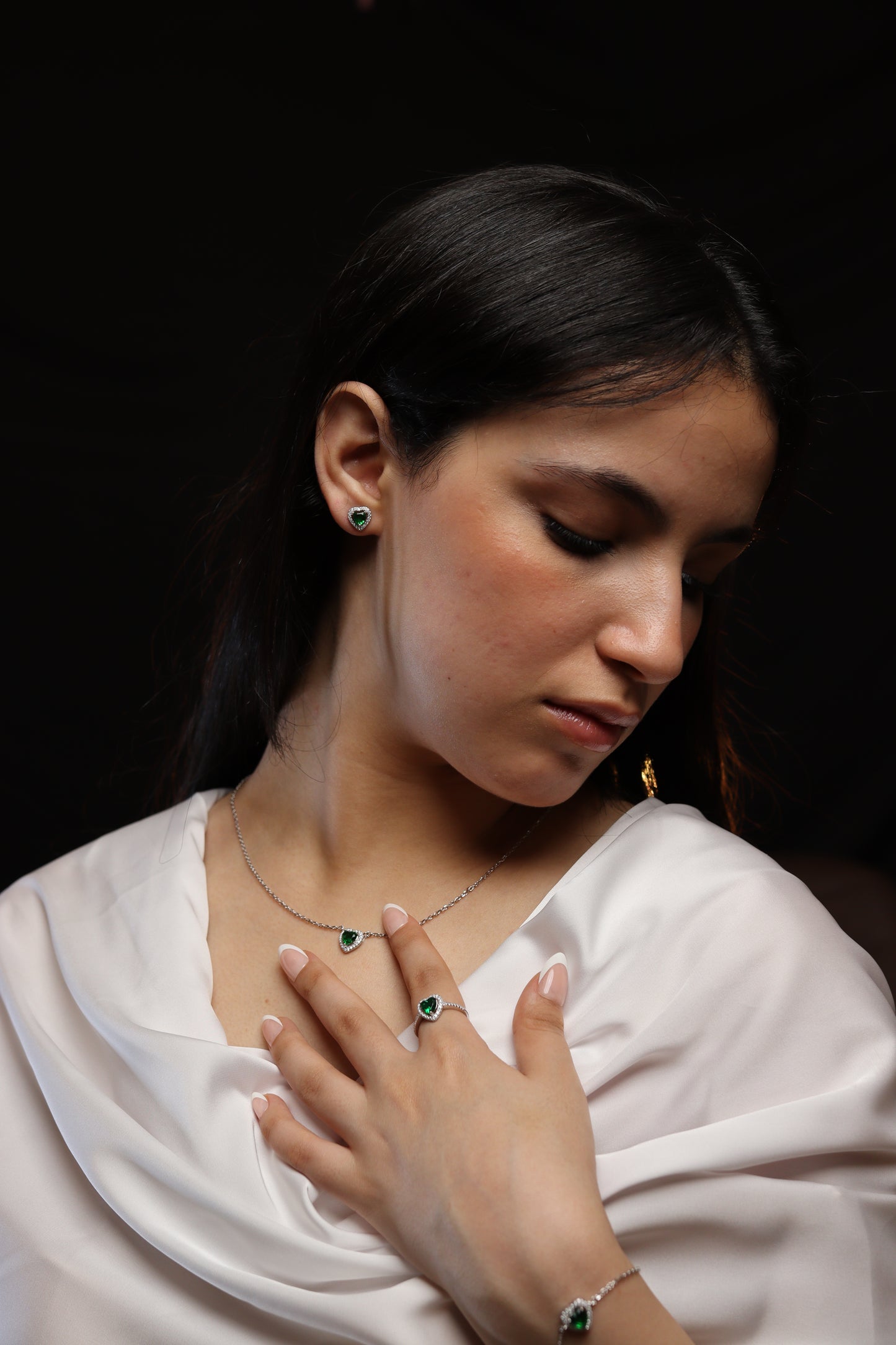 Ensemble Zeenah Cœur d’Émeraude