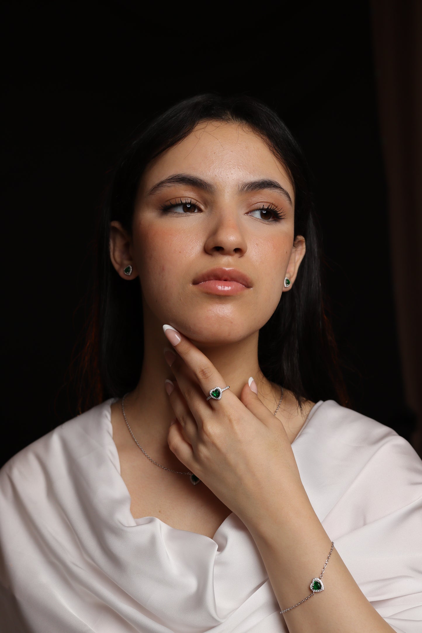 Ensemble Zeenah Cœur d’Émeraude