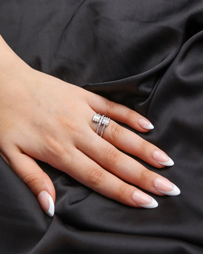 Bague Zeenah Éclat Jumelle