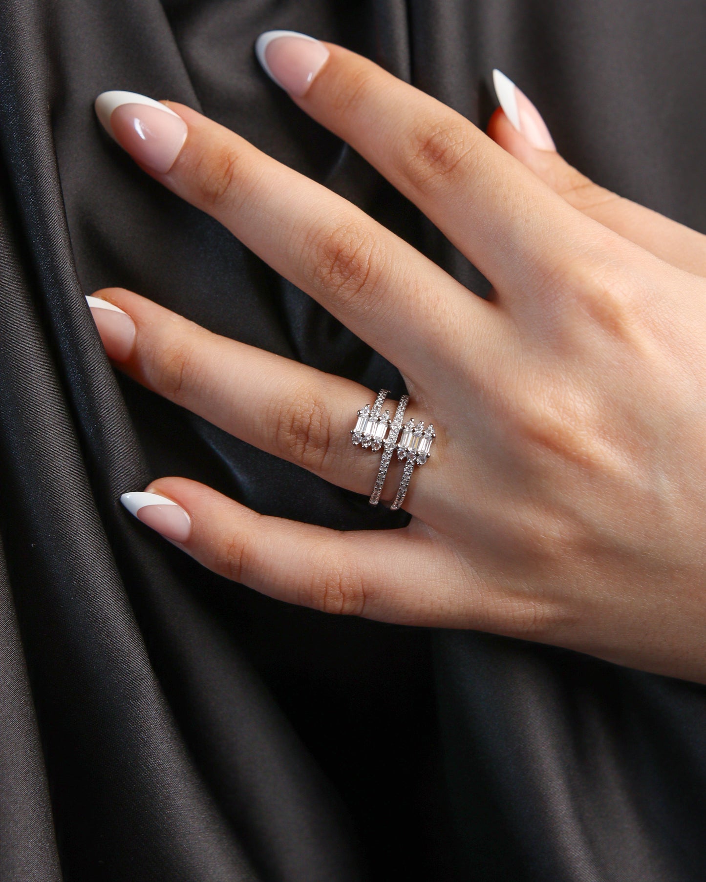 Bague Zeenah Éclat Jumelle